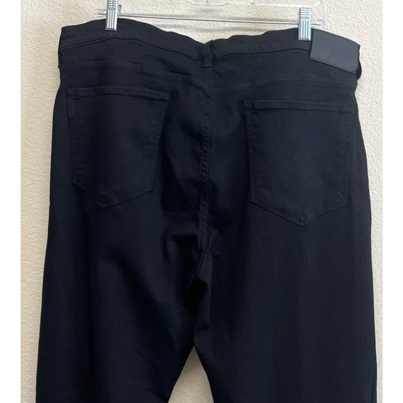 Paige Jeans Men's Size 38x30 Black Federal Denim Stretch Straight Leg - Picture 5 of 12